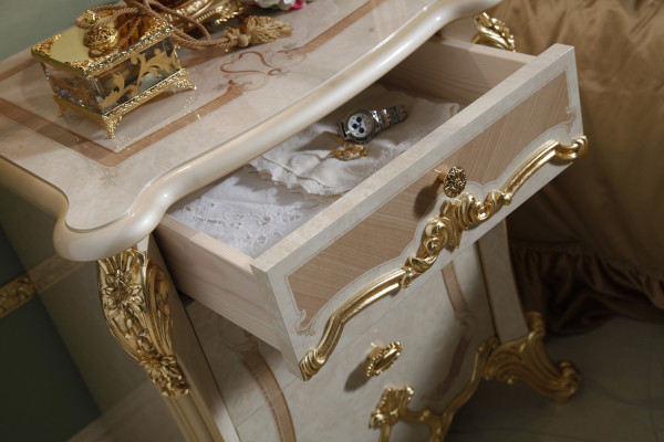 Nachttisch Design Tisch Möbel Nachttische Holz Schlafzimmer Beistelltisch Neu