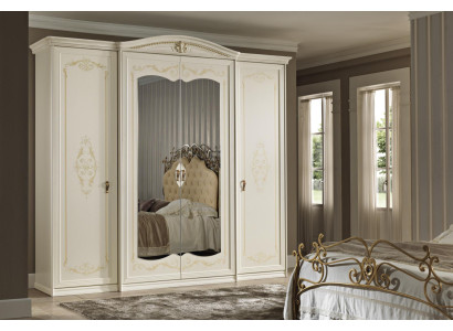 Kleiderschrank Schlafzimmer Schränke Möbel Holz Einrichtung Weiss Spiegeln Neu