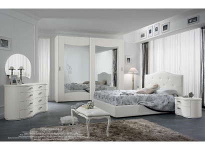 Bett Schlafzimmer Betten Holz Luxus Möbel Design Hotel Doppel Italien Art déco