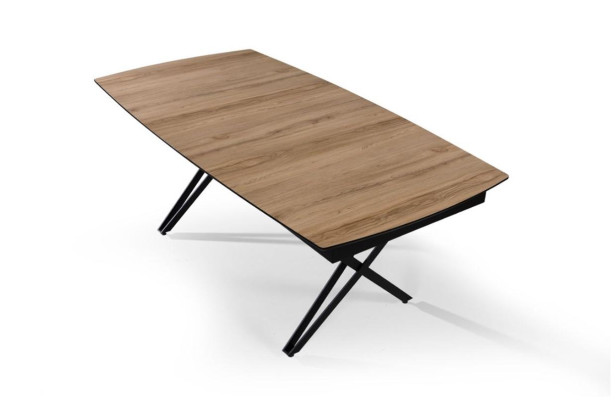Esszimmertisch Ausziehbarer Esstisch Küchentisch Holz Braun Esszimmer