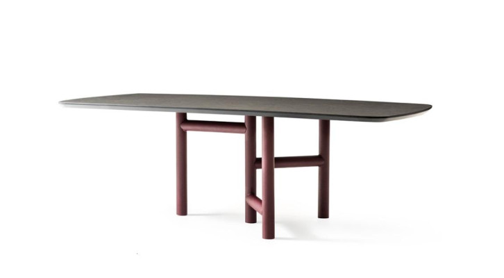 Ausziehbarer Küchentisch Esszimmertisch Design Luxus Holz Grau Tisch