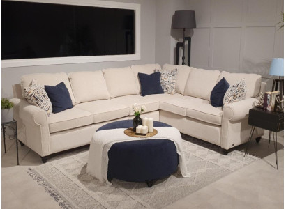 Ecksofa  L-Form Modern Design Wohnzimmer Sofas Luxus Neu Einrichtung