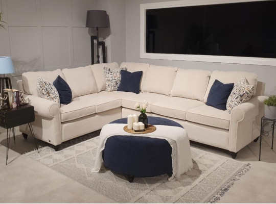 Ecksofa  L-Form Modern Design Wohnzimmer Sofas Luxus Neu Einrichtung