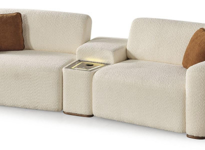 Design Sofa 4 Sitzer Luxus Wohnzimmer Polstermöbel Einrichtung Moderne Textil