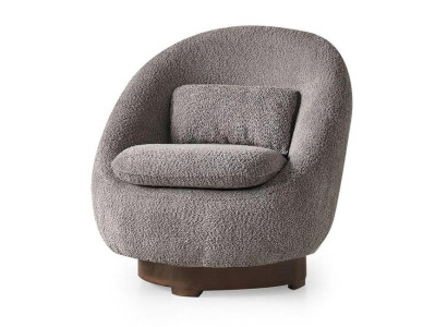 Wohnzimmer Sessel Grau Sitz Luxus Design Polstermöbel Moderne Einrichtung