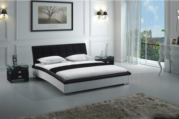 Design Modernes Bett Doppel Gestell Luxus Schlaf Zimmer Betten Leder Hotel Ehe