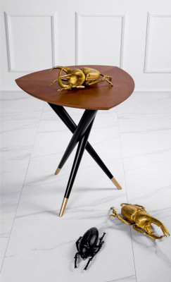 Couchtisch Tisch Beistelltisch Abstelltisch Kaffeetisch Braun Holz Holztisch Neu