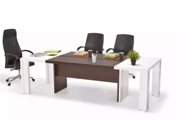 Besprechungstisch Tisch Konferenztisch Meeting Tische Holz 220x110cm