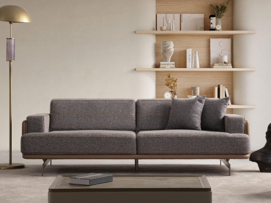 Wohnzimmer Sofa Set Designer Couch Garnitur Polster 3-Sitzer Sessel