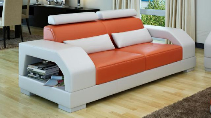 LEDERSOFA 3+2+1 SITZER DESIGNER GARNITUR SOFA COUCH LEDER POLSTER NEU MADE IN EU