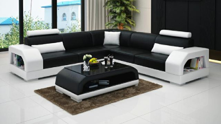 DESIGN LEDERSOFA XXL GARNITUR LEDER GARNITUR ECKCOUCH ECKSOFA NEU WOHNLANDSCHAFT