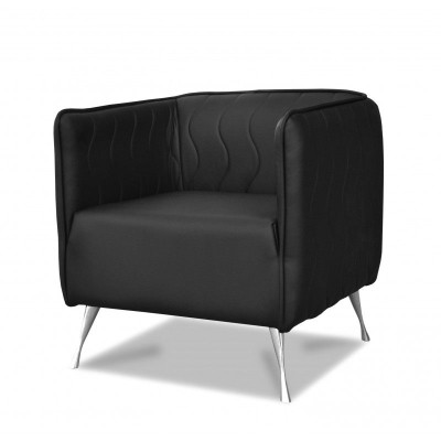 Design Luxus Sessel Chair Sofa 1 Sitzer Fernseh Lounge Chaise Sofa Leder Textil