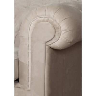 Design Klassiker 3 Sitzer Chesterfield Big XXL Couch Leder Textil Sofas Couchen