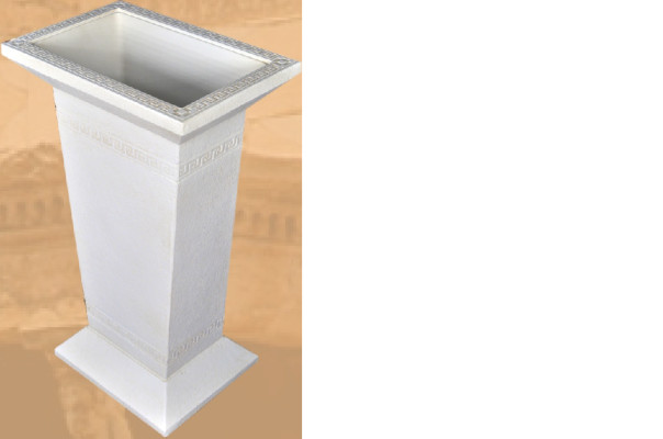 Design Säule Schirm Ständer Stand Fuß für Regenschirm Säulen Skulptur Dekoration