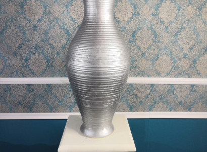 Design Vase Vasen XXL Statue Skulptur Skulpturen Dekoration 64,5cm Neu Figur
