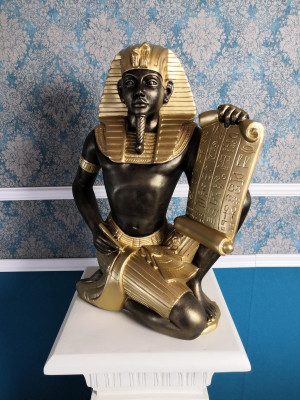 Ägyptische Figur Statue Skulptur Figuren Skulpturen Pharao Deko Dekoration Neu