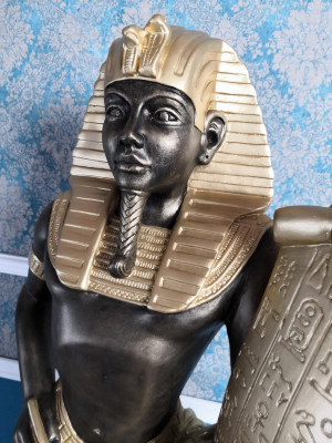 Ägyptische Figur Statue Skulptur Figuren Skulpturen Pharao Deko Dekoration Neu
