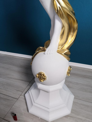 Stehleuchte Stand Leuchte Lampe Lampen Leuchten Design Figur 200cm Neu Skulptur