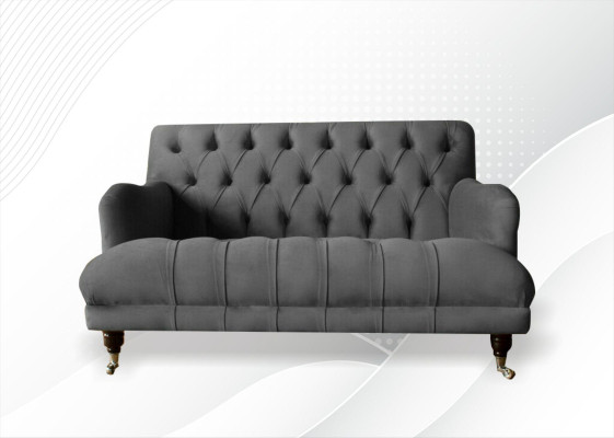 Design Polster Sitz Couch 2 Sitzer Zweisitzer Sofa Sofas Couchen Textil Stoff