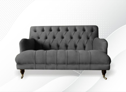 Design Polster Sitz Couch 2 Sitzer Zweisitzer Sofa Sofas Couchen Textil Stoff