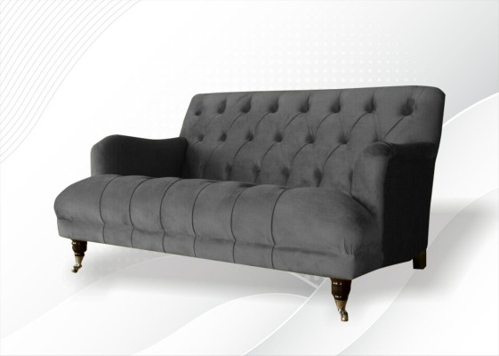 Design Polster Sitz Couch 2 Sitzer Zweisitzer Sofa Sofas Couchen Textil Stoff