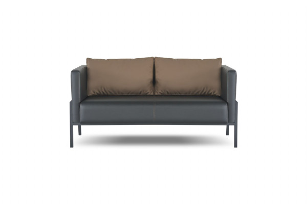 Arbeitszimmer Designer Sitzmöbel Luxuriöser 3-Sitzer 2x Sessel Zweisitzer