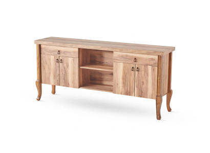 Sideboard Braun Stauraum Arbeitszimmer Wohnzimmer Rechteckig Klassisch