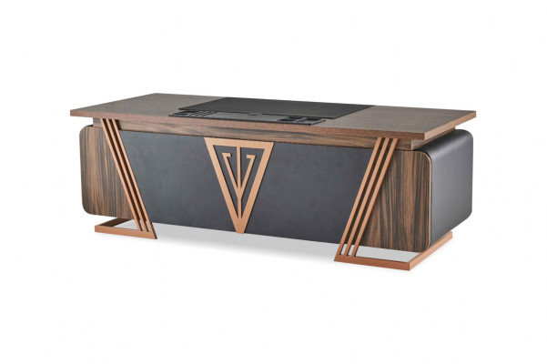 Arbeitszimmer-Set Bürotisch Bürostuhl Sideboard Beistelltisch Schwarz