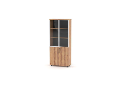 Büroeinrichtung Aktenschrank Büro Glastüren Regale Naturlich Modern