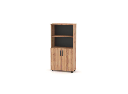 Aktenschrank Türen Regale Naturlich Modern Braun Holz Büroeinrichtung
