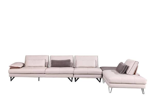 Design Sofa Ecksofa Couch Polster Eckgarnitur Couchen Leder Wohnlandschaft Neu