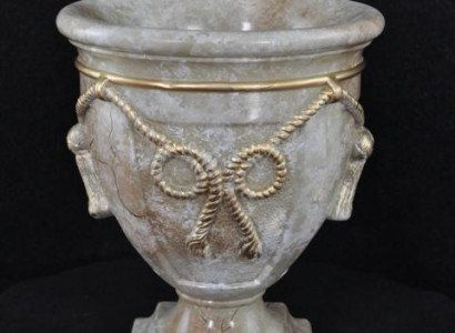 design Vase Kelch XXL Vasen Blumen Dekoration Deko Antik Stil Raum Pokal  0861