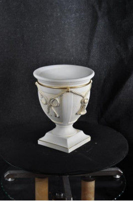 design Vase Kelch XXL Vasen Blumen Dekoration Deko Antik Stil Raum Pokal  0861