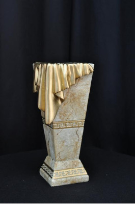 XXL Big Vase Design Medusa Antik Stil Blumen Vasen Pokal Deko Dekoration 0866