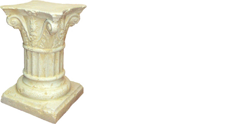 Design Spalten Säule  Antike Dekosäule Säulen Blumensäule Ständer Podest 1643