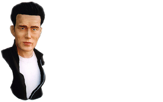 Design James Dean Büste Hollywood Statuen Amerika Ikone Figur Statue Skulptur