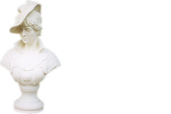 Design Markise Büste Figur Statue Skulptur Skulpturen Figuren Dekoration 55cm