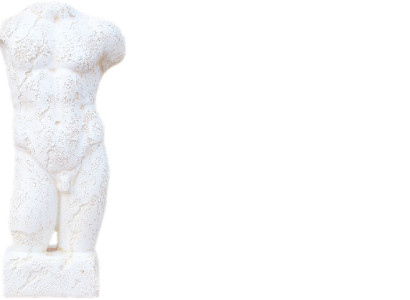 Design Torso  Büste Figur  Statue Skulptur Skulpturen Figuren Dekoration 55cm