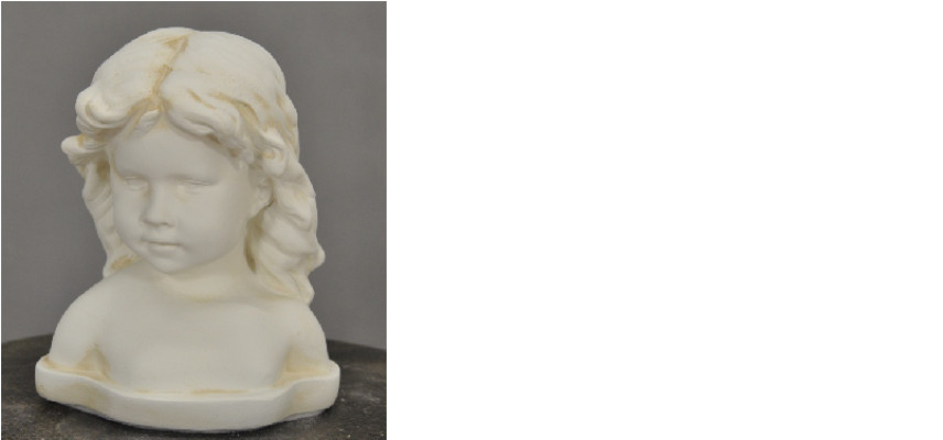 Design Mädchen  Büste Figur  Statue Skulptur Skulpturen Figuren Dekoration 2006