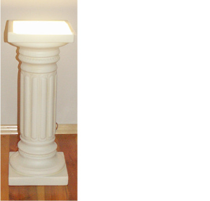 Design Leuchten Leuchte Lampe Spalten Lampenschirm Dekolampe Beleuchtung  6835