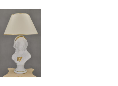 Antik Stil Büste Leuchte Tischlampe Tischleuchte Lampe Lampen Leuchten Tisch Neu