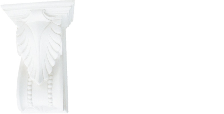Design Säulen Dekoration Deko  Antik Stil Teil Balkon Element Wand Kolumne Neu