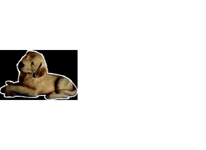 Design Hund mit  Knochen Figur Statue Skulptur Figuren Skulpturen Deko Neu 3010
