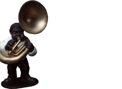 Design Tuba Figur Statue Skulptur Figuren Skulpturen Dekoration Deko 4036 Neu