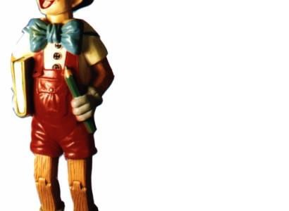 Design pinocchioFigur Statue Skulptur Figuren Skulpturen Dekoration Deko 5643