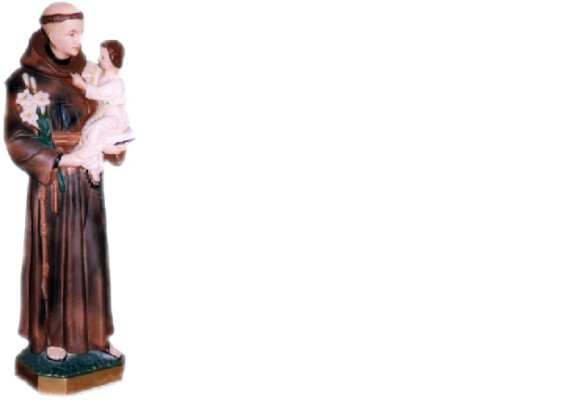 Design St.Antonius Figur Statue Skulptur Figuren Skulpturen Dekoration Deko 5843