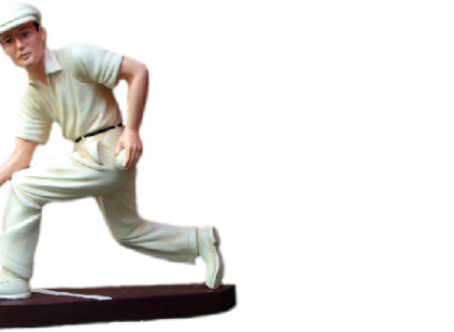 Design Tennisspieler Figur Statue Skulptur Figuren Skulpturen Dekoration  7680