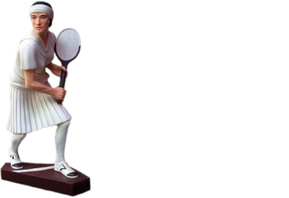 Design Tennis Sport Figur Statue Skulptur Figuren Skulpturen Dekoration 7681 Neu