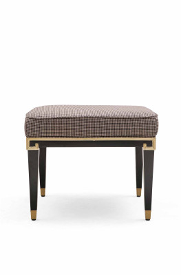 Design Fußhocker Design Hocker Textilhocker Polster Ottomane Beistell Stoff Neu