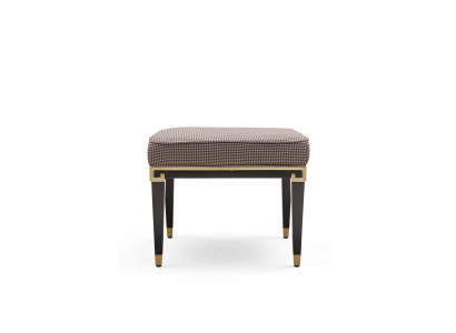 Design Fußhocker Design Hocker Textilhocker Polster Ottomane Beistell Stoff Neu